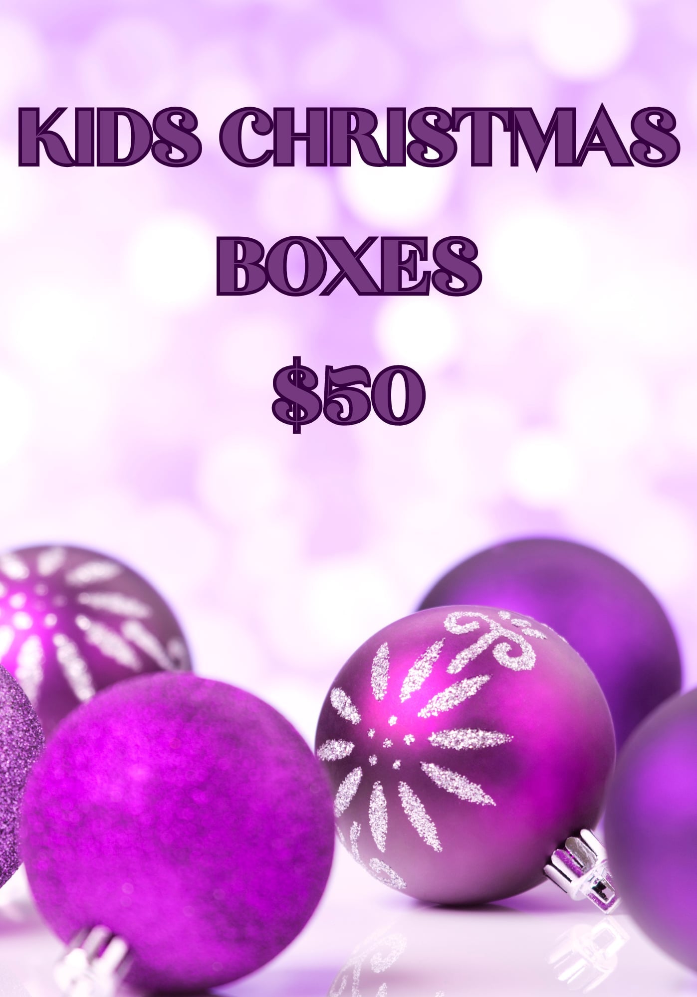Kids Christmas boxes