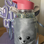 Teal Bunny Bag