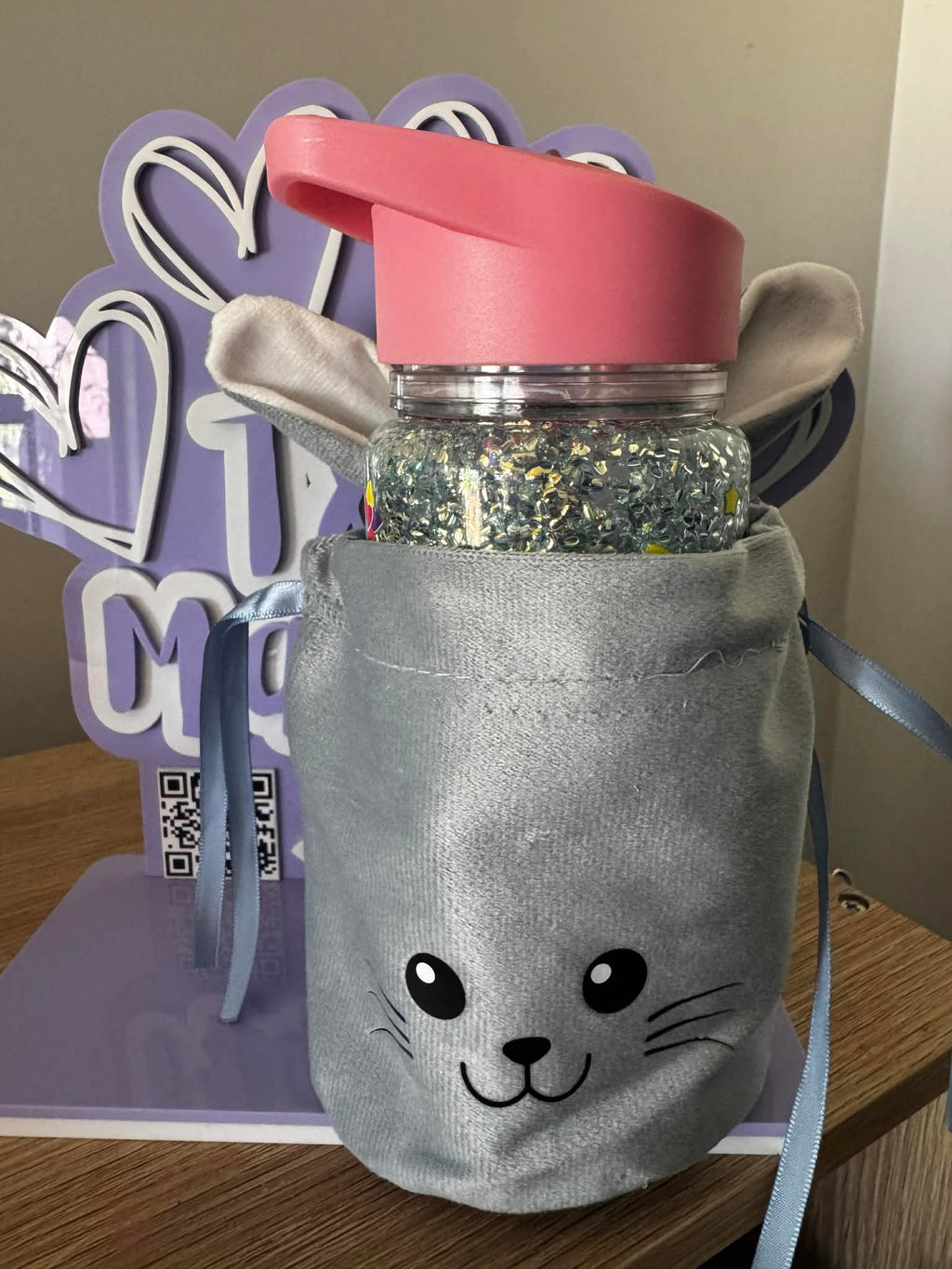 Teal Bunny Bag