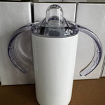 Kids 2 In 1 Lid Sublimation Cup BLANK