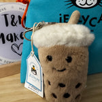 Jelly cat key chain- Tea