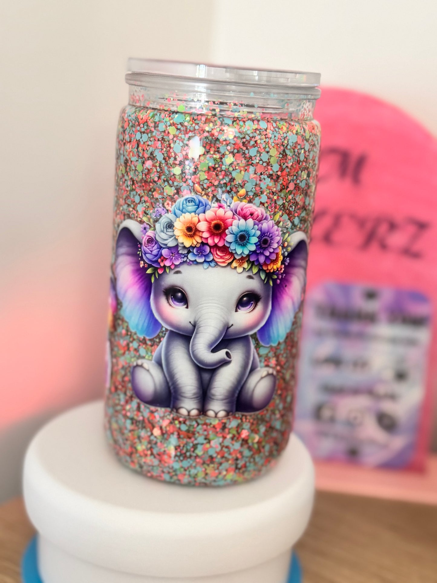 16 oz Acrylic Snowglobes