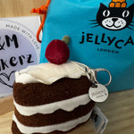 Jelly cat keychain- Cake