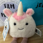 Jelly cat keychain- Unicorn