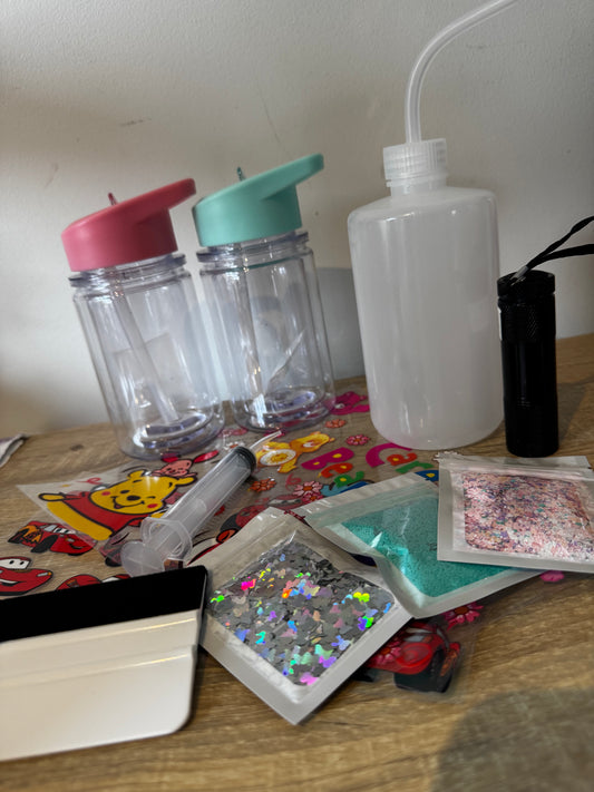 Kids DIY Snowglobe kits