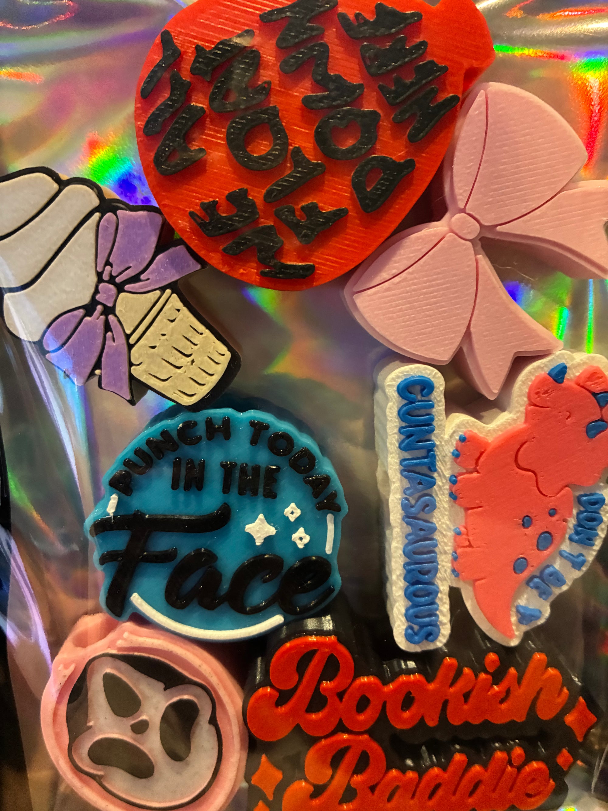 X7 RANDOM pack of straw toppers