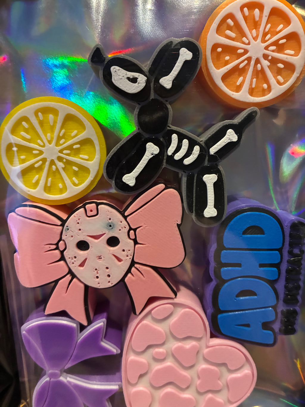 X7 RANDOM pack of straw toppers