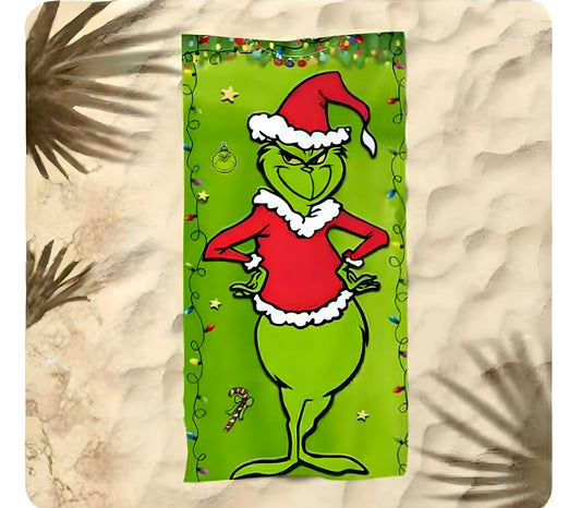 Grinch towel