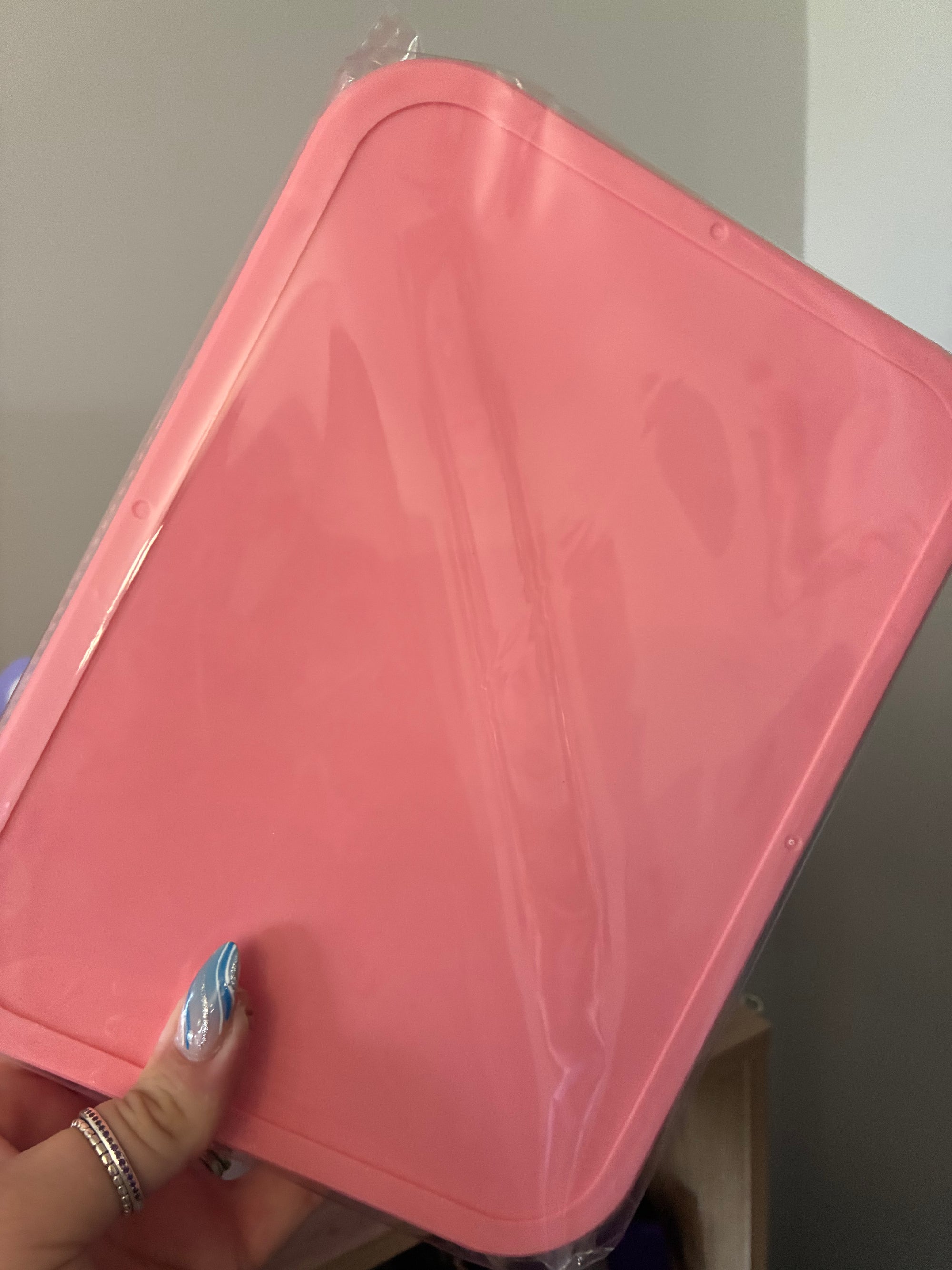 Pink Personalised Lunch Box