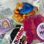 Acrylic Flatback Packs Of 6!