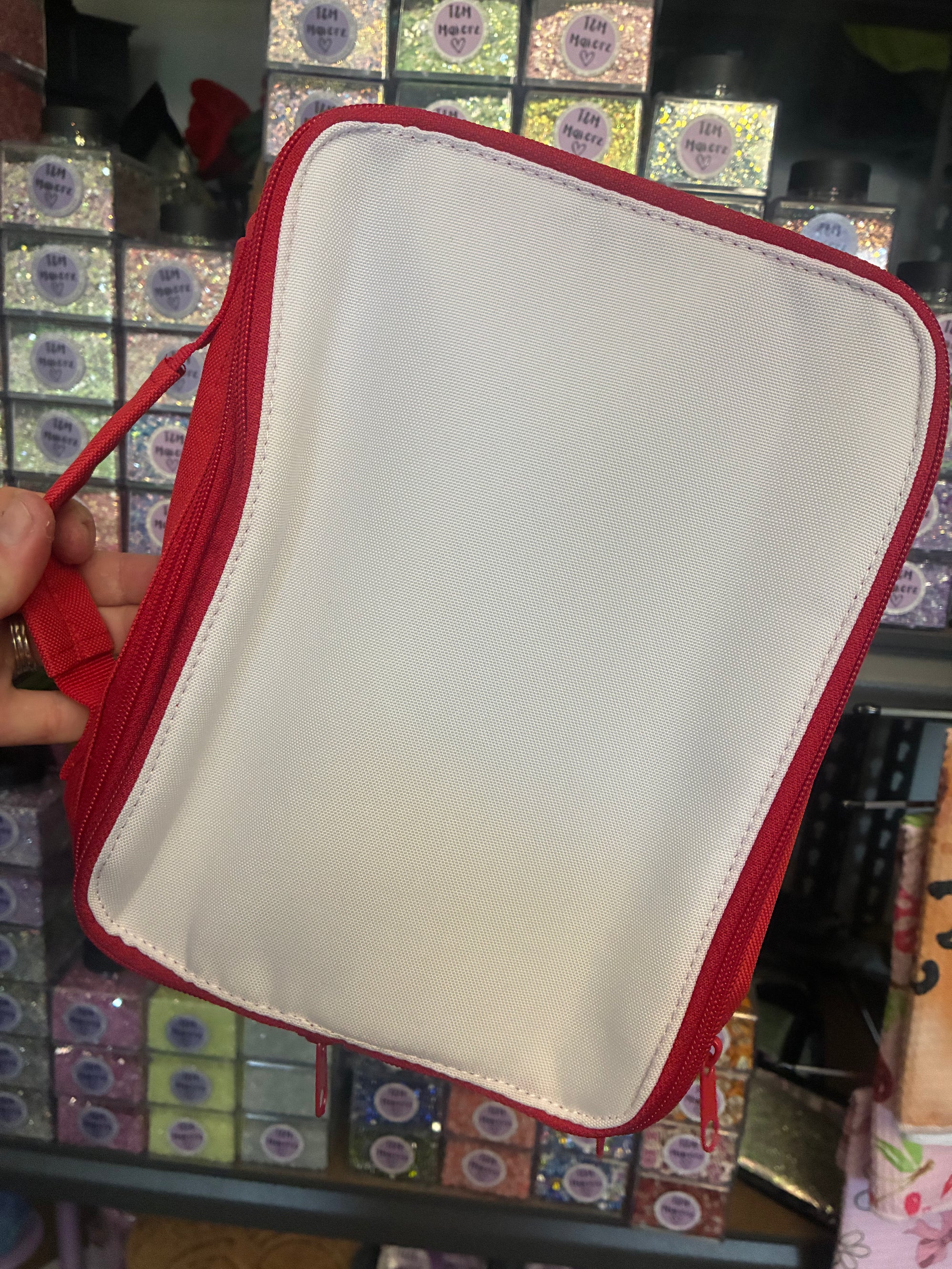 Red Insulated Lunch bag