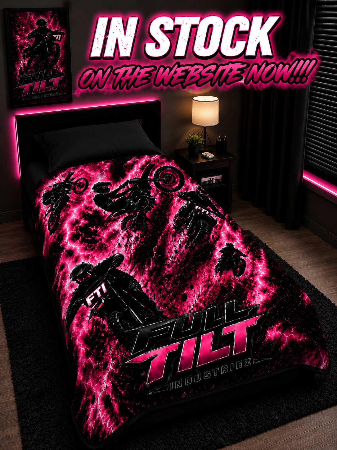 Pink Full Tilt Blanket