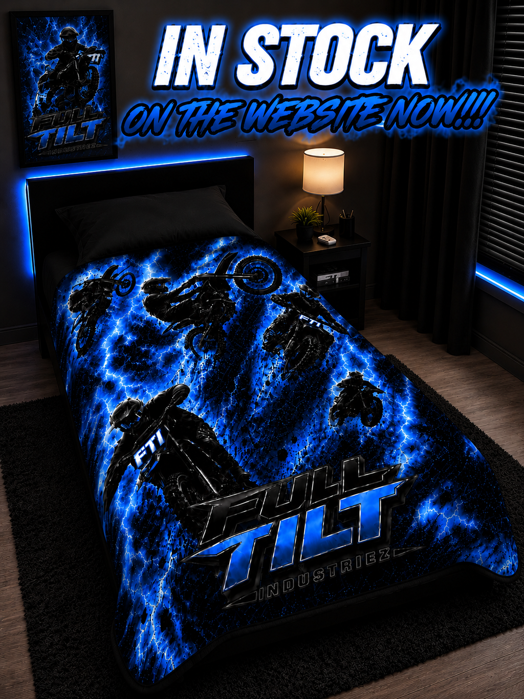 Blue Full Tilt Blanket