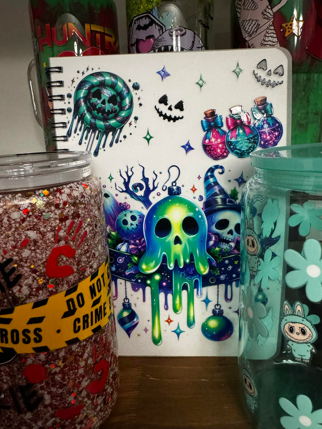 Spooky theme notebook