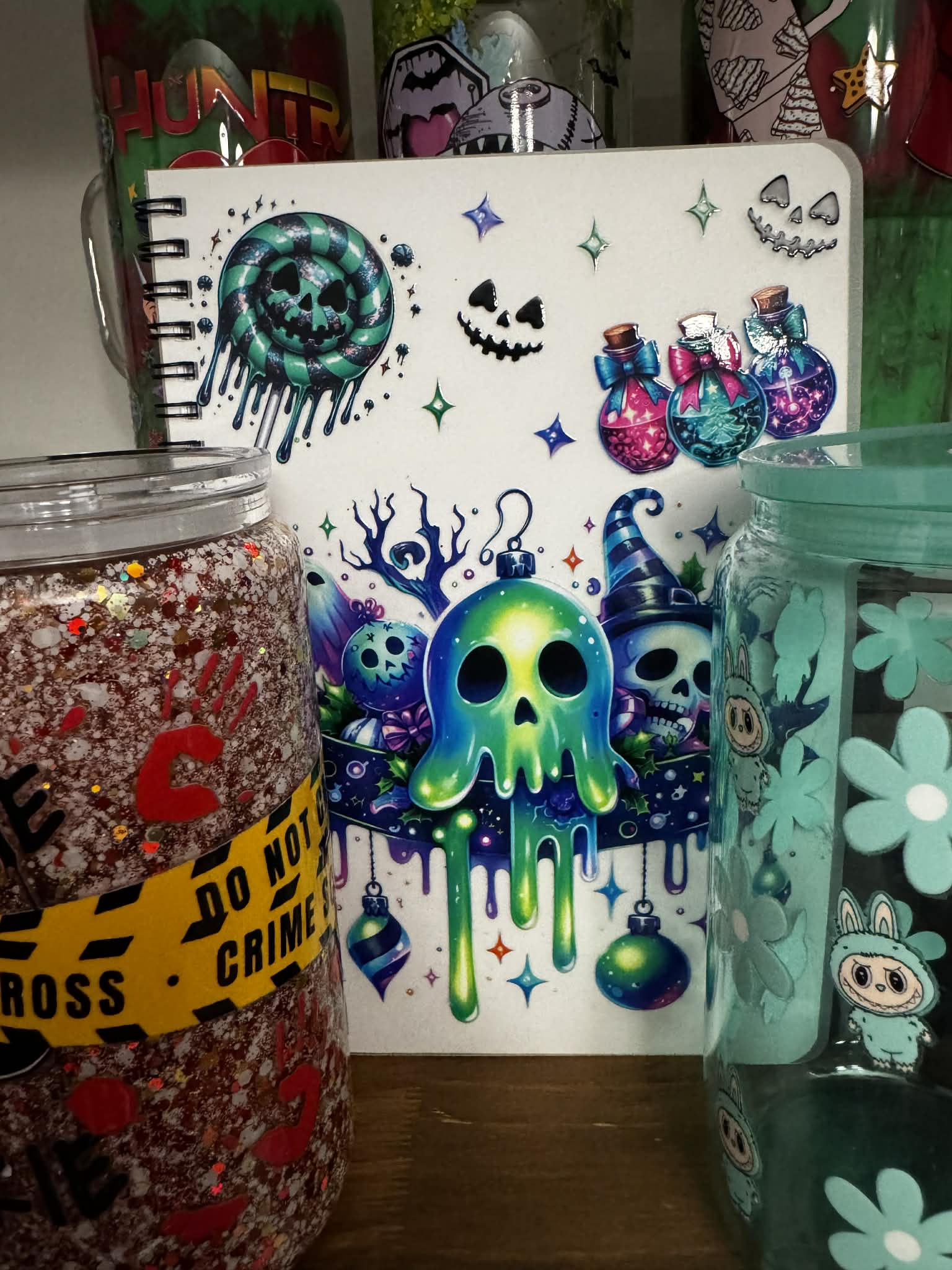 Spooky theme notebook