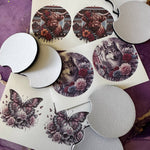 DIY Car Coaster Set x3