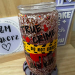 16 oz glass tumbler