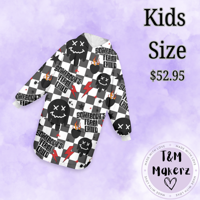 KIDS Feral Hoodie Blanket